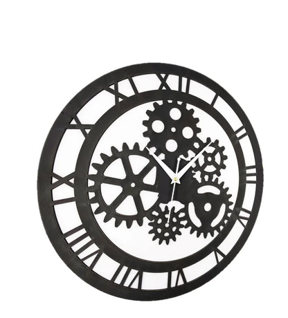 Wooden Silent Non-Ticking Wall Clock for Home Stylish Latest Designer Wall Clock for Home Living Room Bedroom Office Hall